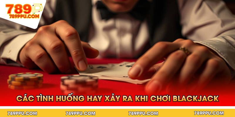 Các Tình Huống Hay Xảy Ra Khi Chơi Blackjack